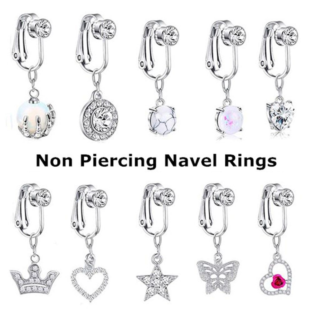 Body Jewelry Cartilage Earrings - Acessórios clipe em brincos cartilagem clipe