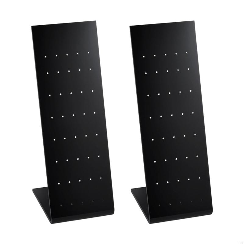 Body Jewelry Storage - Preto premium l forma acrílico jóias