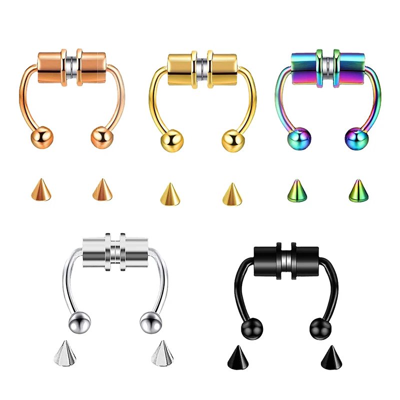 Body Jewelry Piercing - Piercing falso anel de nariz argola