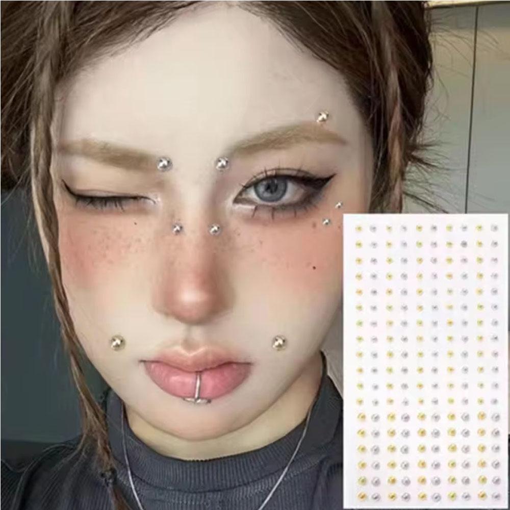 Body Jewelry Piercing - Conjunto de 58-180 peças de Adesivos