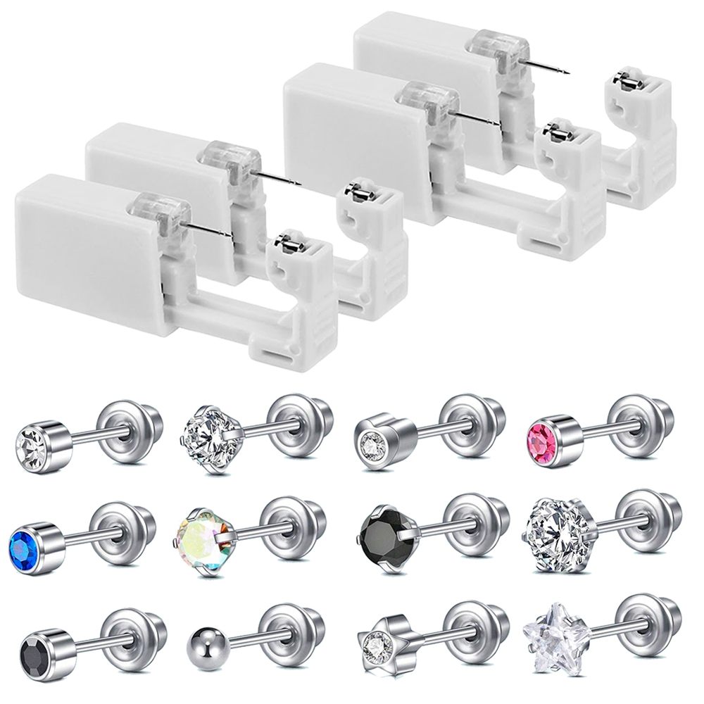 Body Jewelry Cleaner - Kit de Perfuração de Orelha Descartável